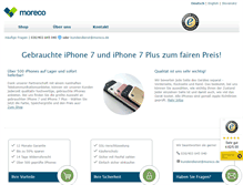 Tablet Screenshot of moreco.de